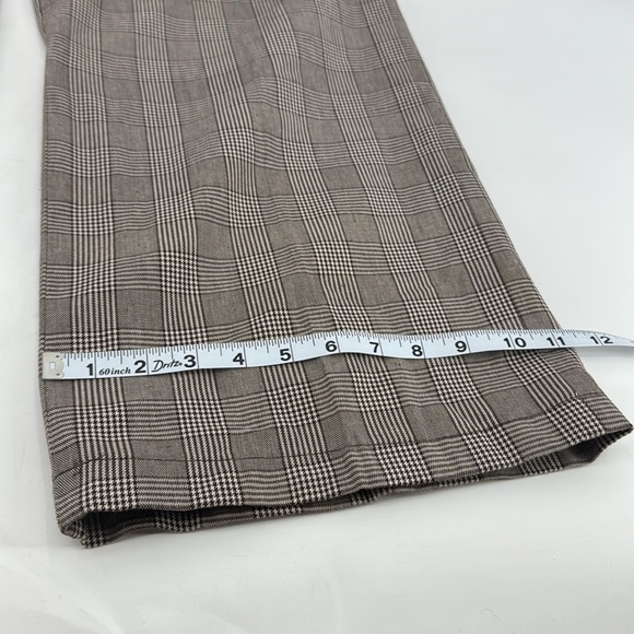 Dickies Punk Goth Skater Plaid Academia Cotton Wide Leg Flare Pants - Picture 13 of 16